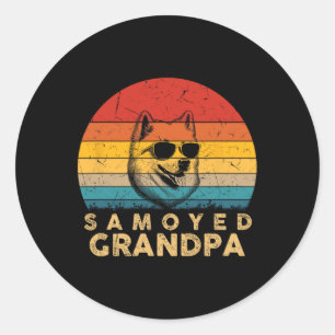 Adesivo Retro Vovô Amovado Cachorro Pais Pais Da