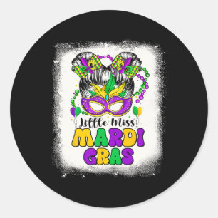 Adesivo Retrorinha Menina Mardi Gras Jovens Desenhadas