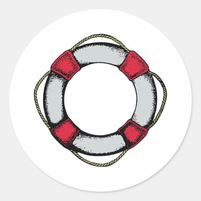 Adesivo rettungsring life saver (Frente)