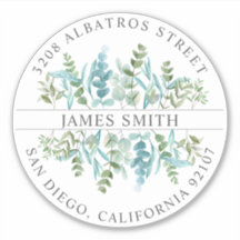 ReturnAddress Personalizado I Eucalyptus