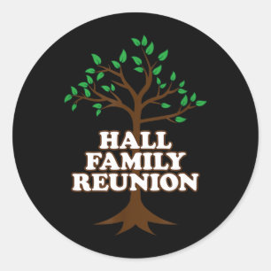Adesivo Reunião da Família Family Tree Hall
