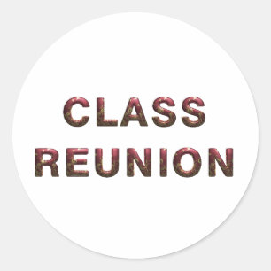 Adesivo Reunião de classe do T