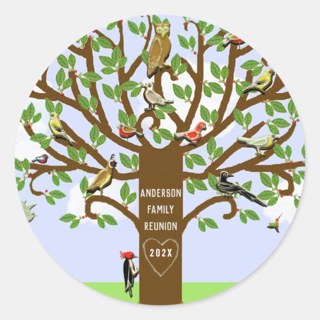 Adesivo Reunião Familiar (Frente)