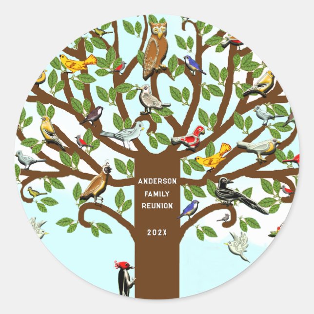 Adesivo Reunião Familiar (Frente)