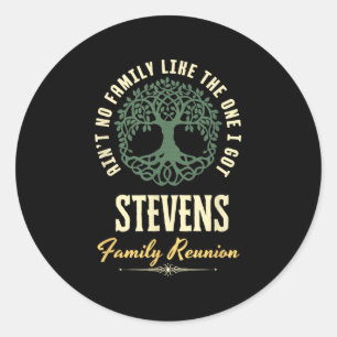 Adesivo Reunião Familiar 2025 Design de Correspondência - 