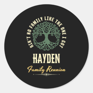 Adesivo Reunião Familiar 2025 Matching Design - Hayden