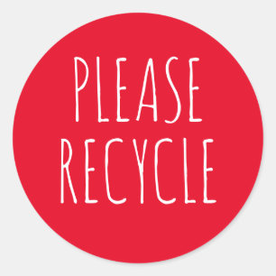 Adesivo Reuse o Reciclar Salve o Planeta Verde