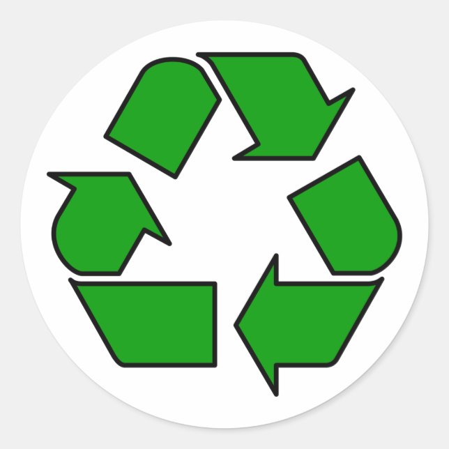 Adesivo Reutilizar & Reciclar (Frente)