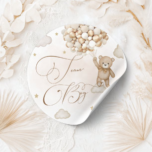 Adesivo Revelação de Gênero do Team Boy