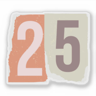 Adesivo Revista Número Resgate 25