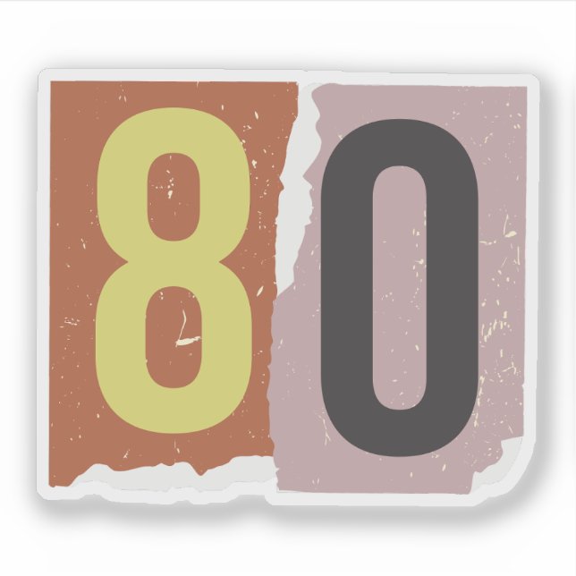 Adesivo Revista Número Resgate 80 (Frente)