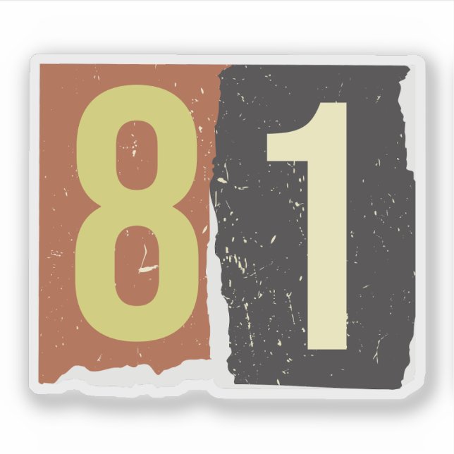 Adesivo Revista Número Resgate 81 (Frente)