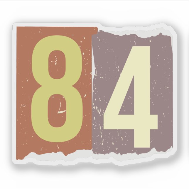 Adesivo Revista Número Resgate 84 (Frente)