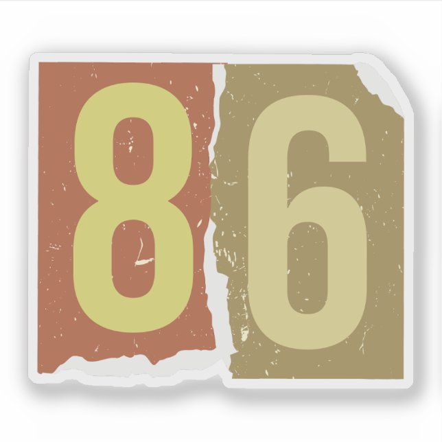 Adesivo Revista Número Resgate 86 (Frente)