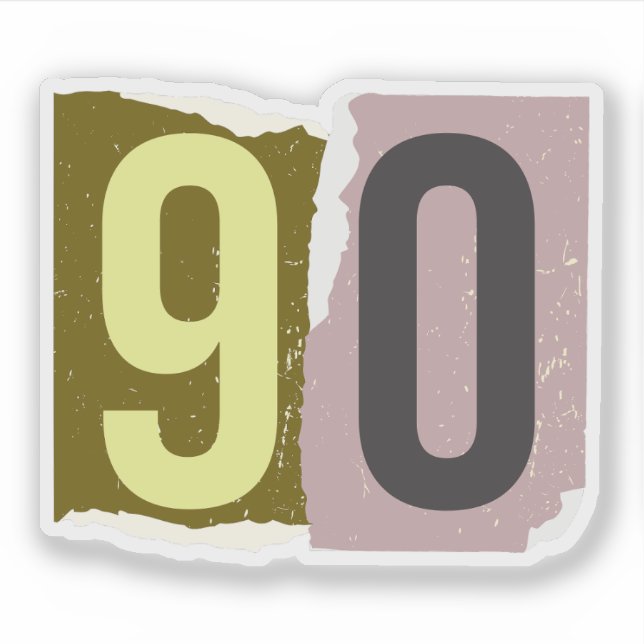 Adesivo Revista Número Resgate 90 (Frente)