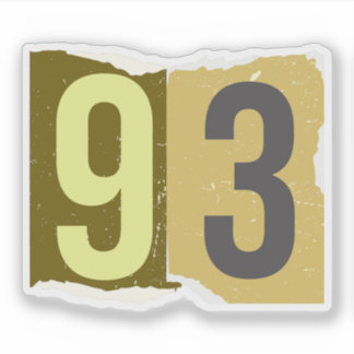 Adesivo Revista Número Resgate 93