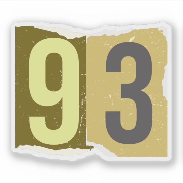 Adesivo Revista Número Resgate 93 (Frente)