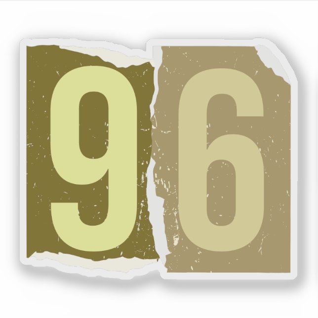 Adesivo Revista Número Resgate 96 (Frente)