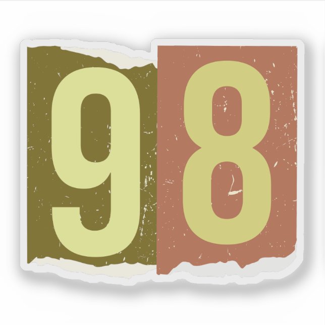 Adesivo Revista Número Resgate 98 (Frente)