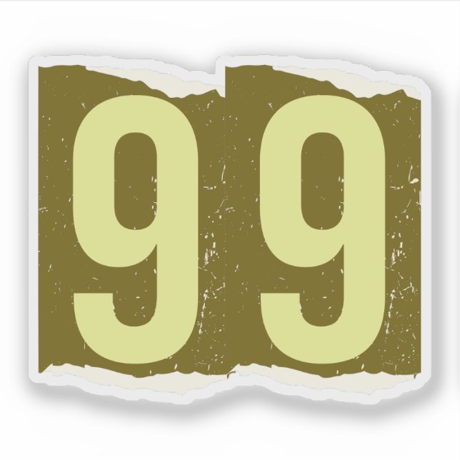 Adesivo Revista Número Resgate 99 (Frente)