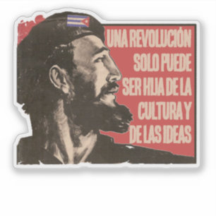 ADESIVO REVOLUÇÃO CUBANA