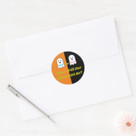 Adesivo Revolução do gênero no Booy ou no Ghoul Halloween