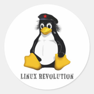 Adesivo Revolução do Linux