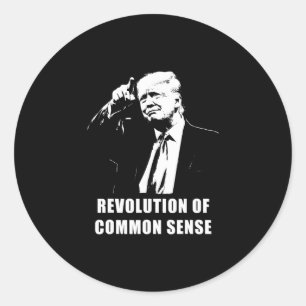 Adesivo Revolução do Senso Comum – Posse de Trump 20