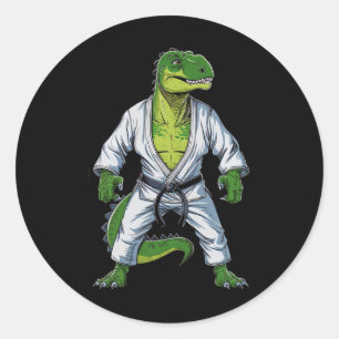 Adesivo Rex Dinossauro Artes Marciais Artista de Artes Mar