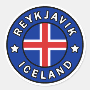 Adesivo Reykjavik Islândia
