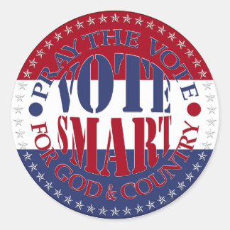 Adesivo Reze Para Que Deus E País Votem Inteligente