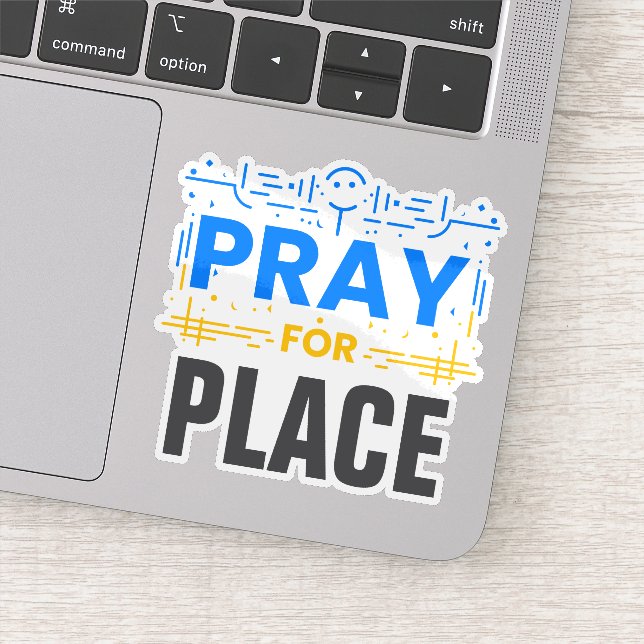 Adesivo Reze Pela Compaixão (Detalhe)