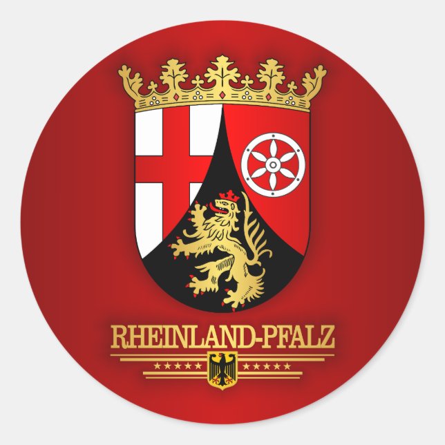 Adesivo Rheinland-Pfalz COA (Frente)