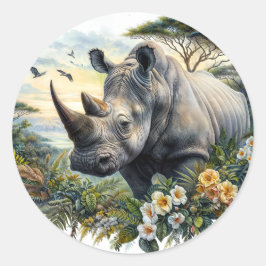 Adesivo Rhino Botanic Watercolor