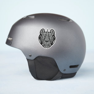 Adesivo Rhino Face design Ornamental