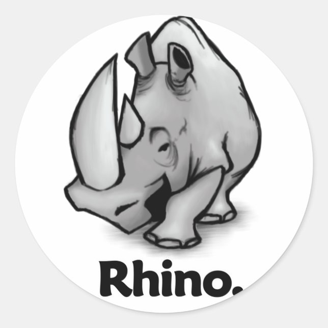 Adesivo Rhino Rhino. (Frente)
