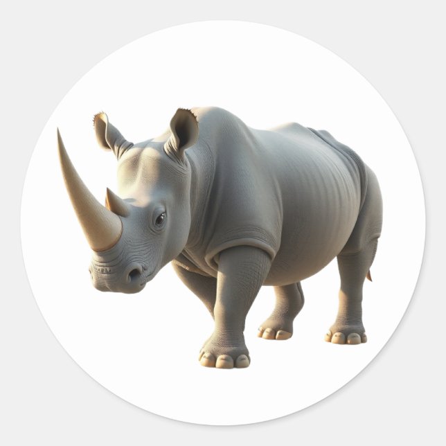 Adesivo Rhino Stickers (Frente)
