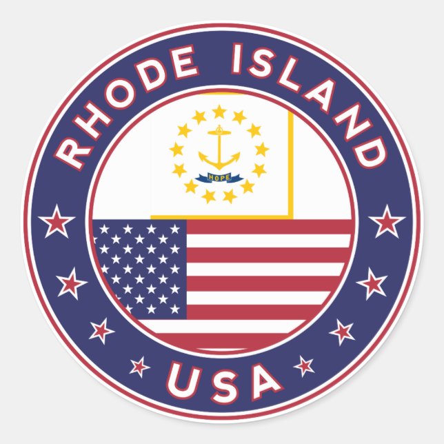 Adesivo Rhode Island (Frente)