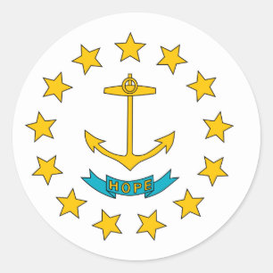 Adesivo Rhode Island, Estados Unidos