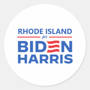 Adesivo Rhode Island para Biden Harris