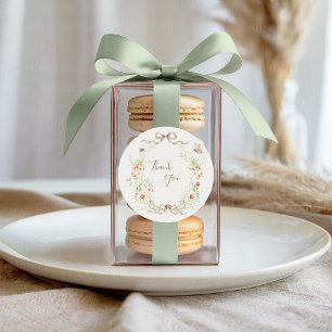 Adesivo Ribbon Vintage Caprichoso Lilases Brancos Casament