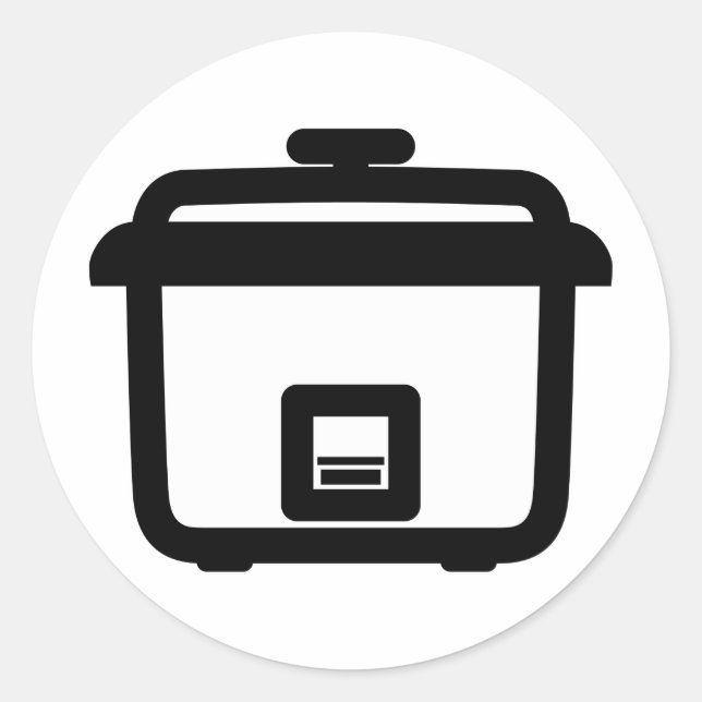 Adesivo Rice Cooker ~ Aplicativo De Cozinha De Estilo Do J (Frente)