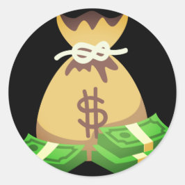 Adesivo Rich Vibes | Bolsa de Money Emoji