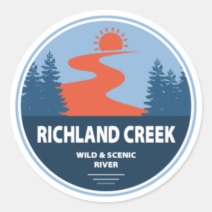 Adesivo Richland Creek Arkansas Wild And Scenic River
