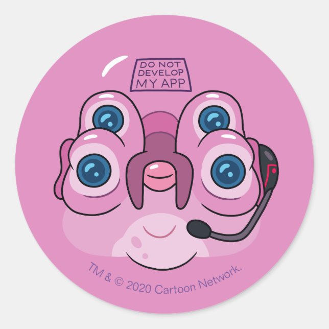 ADESIVO RICK E MORTY™ | NÃO DESENVOLVER A MINHA APLICAÇÃO (Frente)