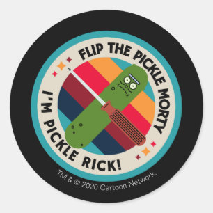 Adesivo RICK E MORTY™  Padrão de patches externos