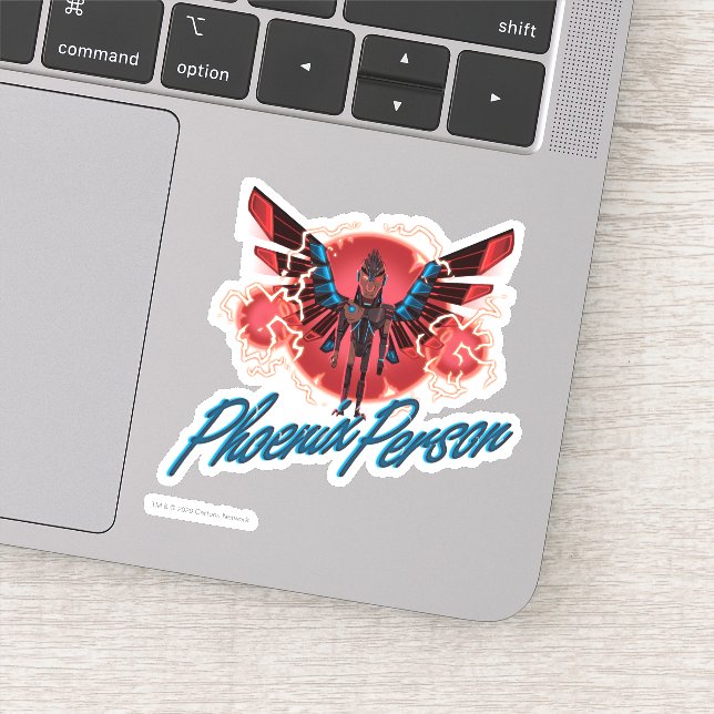 Adesivo RICK E MORTY™ | Pessoa Phoenix (Detalhe)