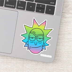 Adesivo RICK E MORTY™  Rick do arco-íris