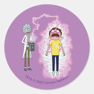 Adesivo RICK E MORTY™ Vive Com As Consequências