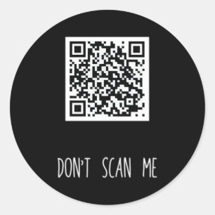 Adesivo Rick Roll Pequeno Piada de Código de Verificação Q